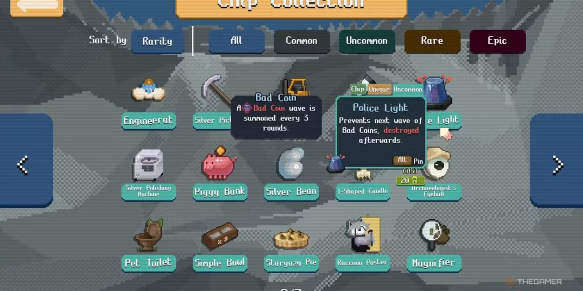 Top Chips in Raccoin: Completing and Solving Them All