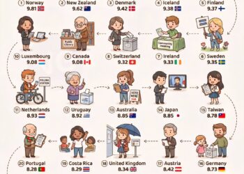 Countries With Full Democracy

1.  Norway
2.  New Zealand
3.  Denmark
4.  Icelan