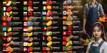 National Fruits Around The World 

 Afghanistan - Pomegranate 
 Thailand - Mango