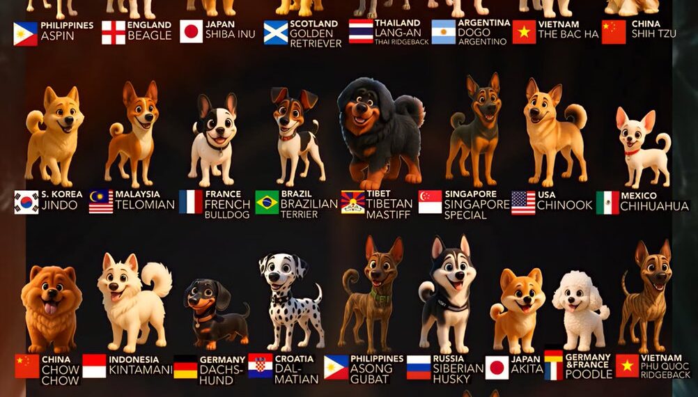 Origins Of Dog Breeds Around The World 

 Philippines - Aspin 
 England - Beagle