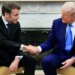 Trump quips Macron's wife treats him 'badly'
