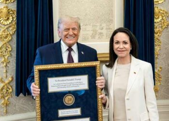 Venezuela's Machado: No Regrets Giving Nobel to Trump