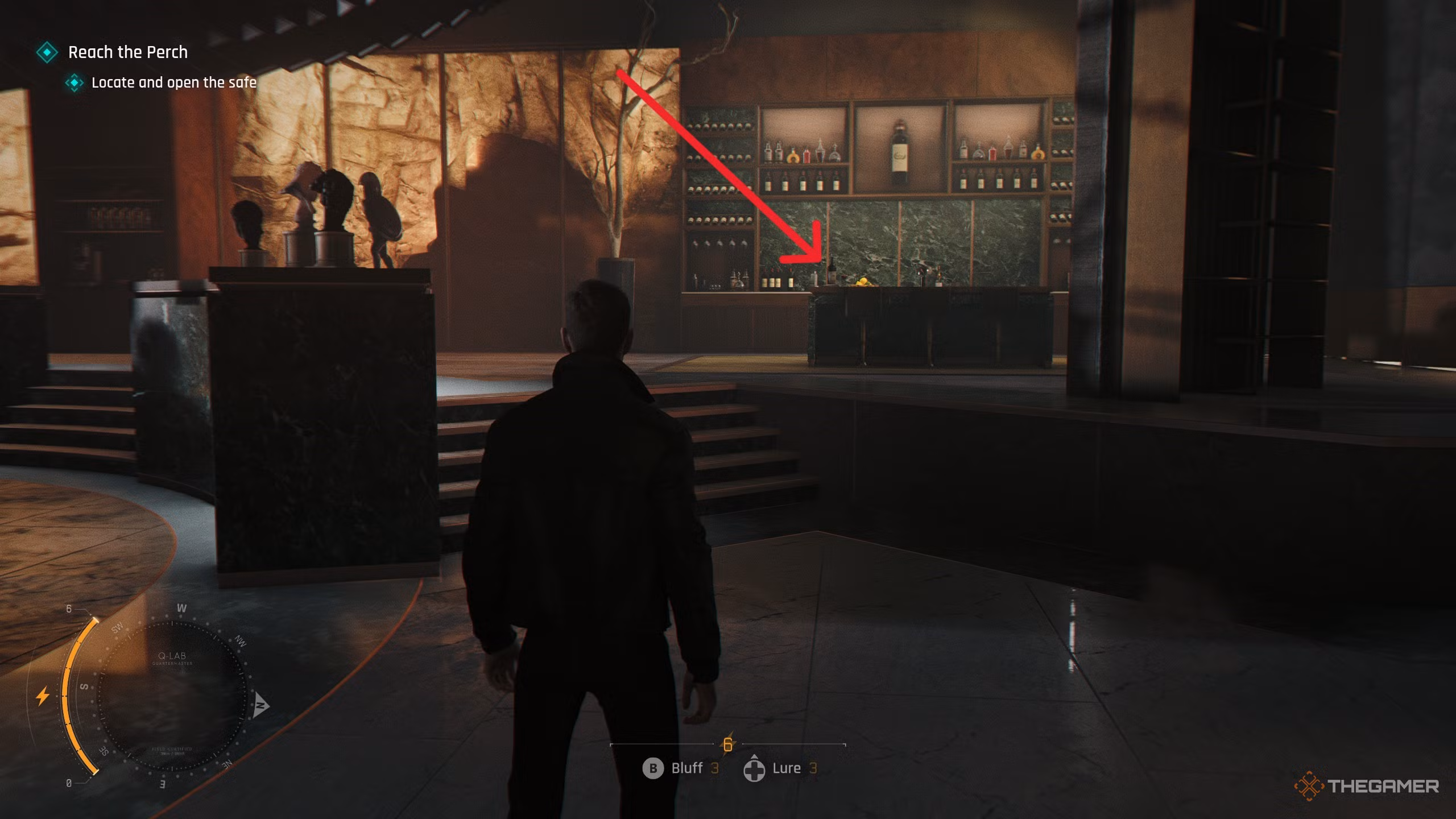 Image of the Blades Club Badge location