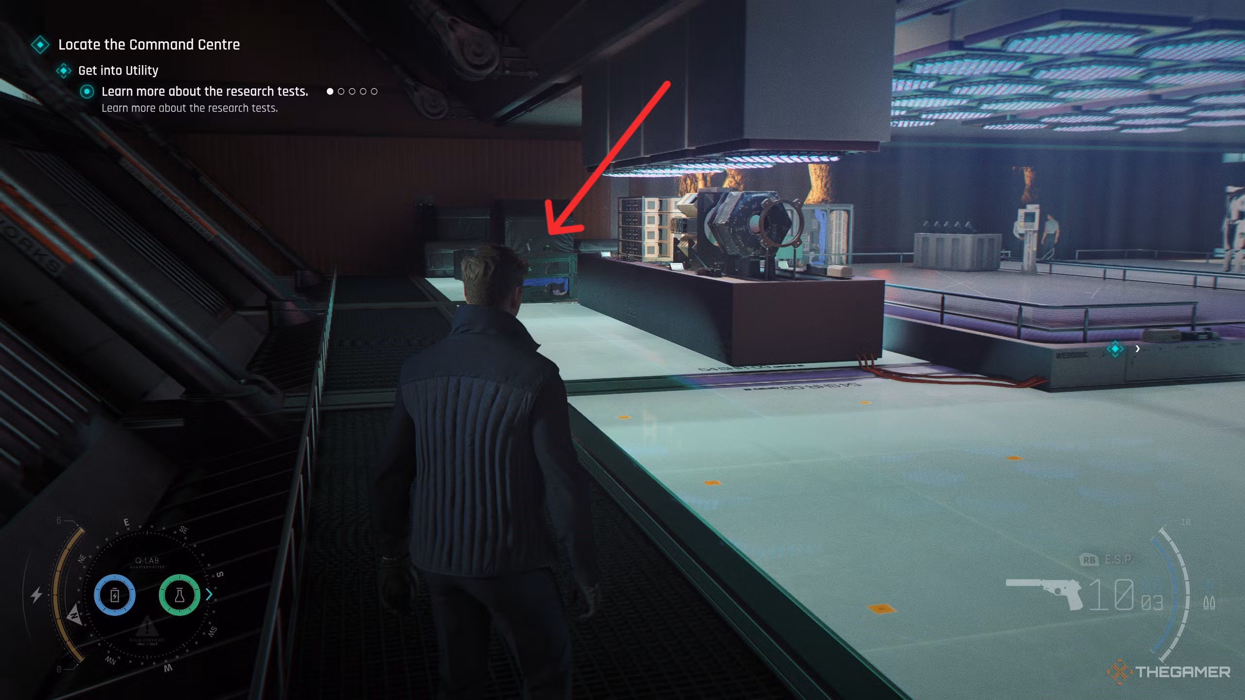 Image of the Jaws Design Spec location