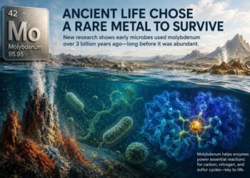 Ancient Metal Fueled Life Before Earth's Oxygen Era