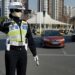 China's Robot Police Patrol Cities During Labor Day Holiday