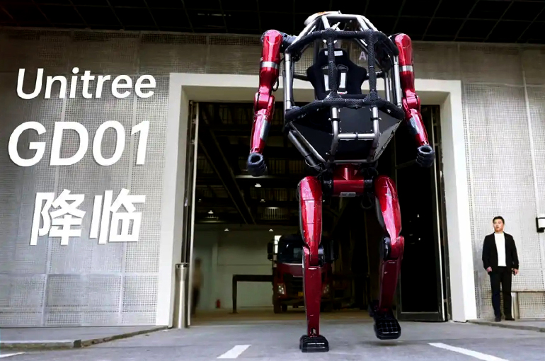 China's Unitree Unveils First Manned Transforming Mech for $574,200