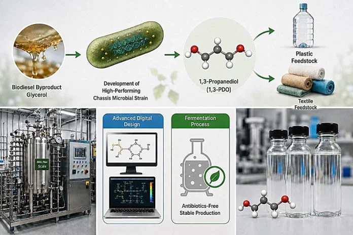 Engineered Microbes Convert Biodiesel Waste into Plastic Ingredients