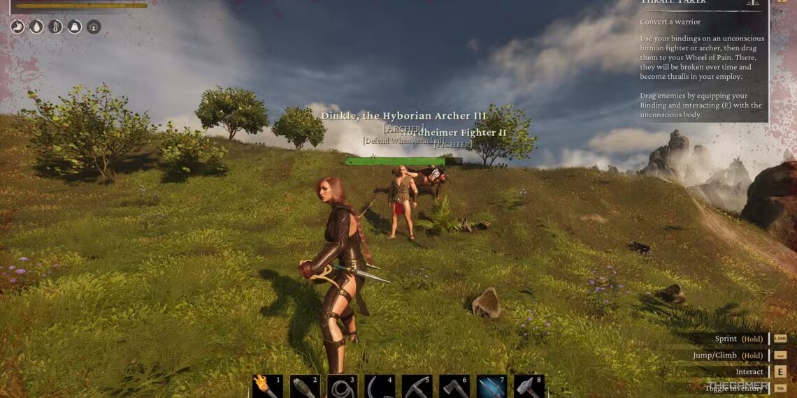 How To Capture Thralls in Conan Exiles Enhanced: Completing & Solving
