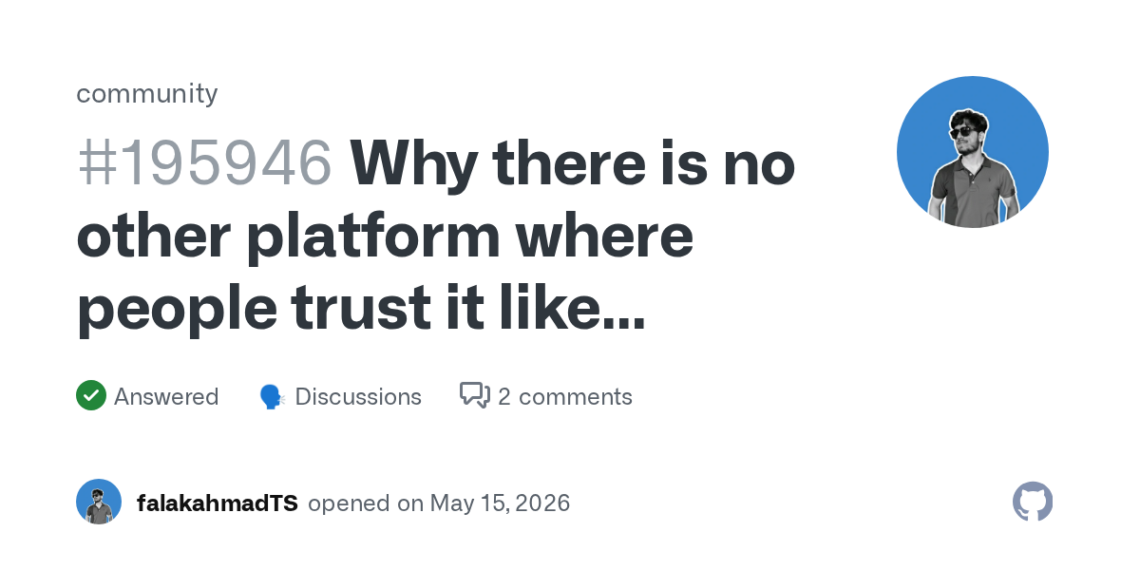 How to Build Trust in GitHub as the Global Engineering Hub