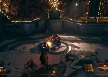 How to Defeat Rhabdom in Saros by Completing and Solving