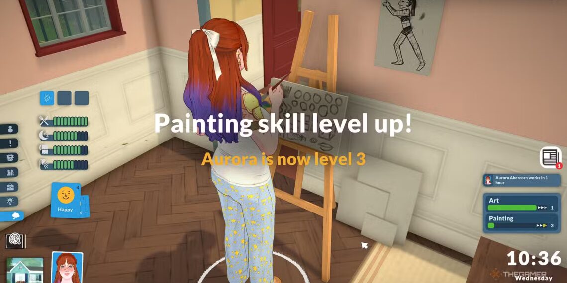 How to Raise Your Art Skill Level in Paralives by Completing and Solving