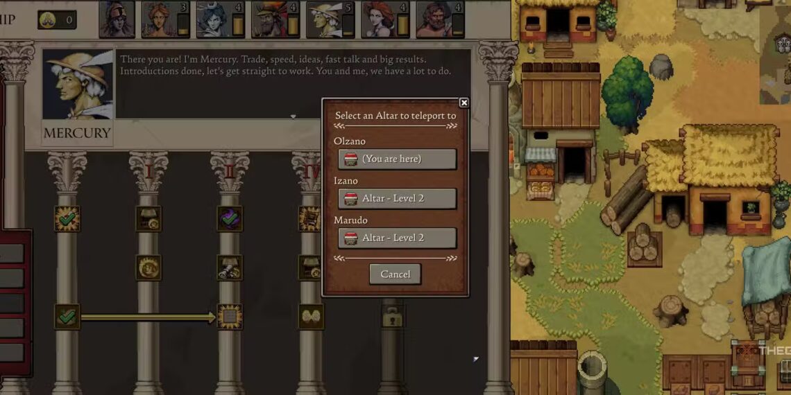 How to complete Altar Teleportation and solve Romestead puzzles
