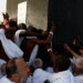 Pilgrims Pray on Mount Arafat During Hajj's Peak Moment