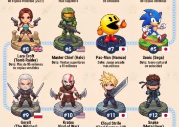 Characters: The 16 Most Famous Video Game Heroes 

1.  Mario (Nintendo) – Over 8