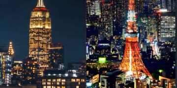 Top 50 Richest Cities in the World 

1.  Tokyo – $2.55 Trillion  
2.  New York–N