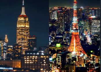 Top 50 Richest Cities in the World
1. Tokyo – $2.55 Trillion
2. New York–N