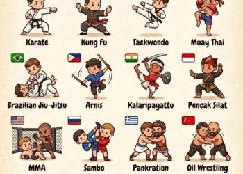 World’s Most Famous & Iconic Martial Arts by Country 

1.  Japan - Karate  
2.