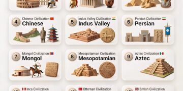 Most Powerful Civilizations in History

1)  Roman Civilization
2)  Ancient Greek