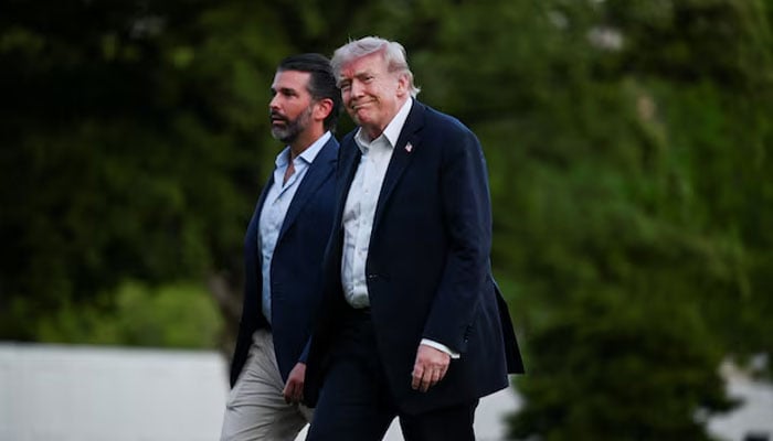 Trump Declines to Attend Son Donald Trump Jr's Wedding