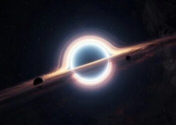 What occurs when a star nears a black hole?