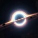 What occurs when a star nears a black hole?