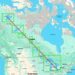 Ever Wonder Why Most of Canada's Largest Lakes are Situated on the Same Line?